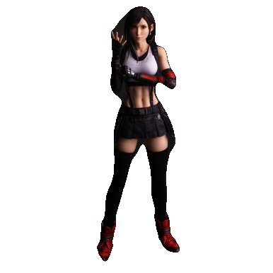 FINAL FANTASY VII REBIRTH PLAY ARTS SHIN Action Figure - TIFA LOCKHART