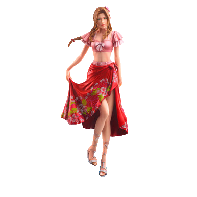 FINAL FANTASY VII REBIRTH STATIC ARTS - AERITH GAINSBOROUGH Swimsuit Ver.