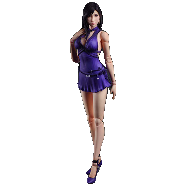 FINAL FANTASY VII REMAKE PLAY ARTS KAI ACTION FIGURE TIFA LOCKHART DRESS VER.