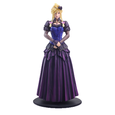 FINAL FANTASY VII REMAKE STATIC ARTS - CLOUD STRIFE DRESS VER.