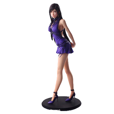 FINAL FANTASY VII REMAKE STATIC ARTS TIFA LOCKHART DRESS VER.