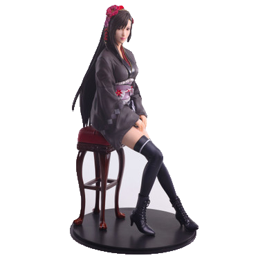 FINAL FANTASY VII REMAKE STATIC ARTS - TIFA LOCKHART EXOTIC DRESS VER.