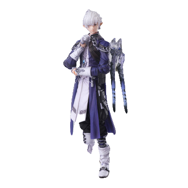 FINAL FANTASY XIV BRING ARTS Action Figure - ALPHINAUD