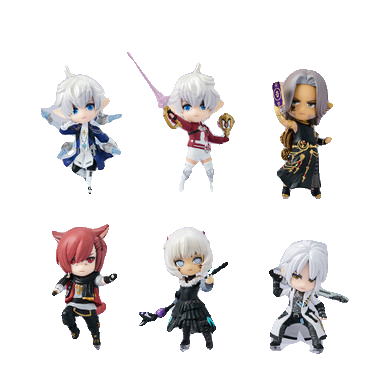 FINAL FANTASY XIV Miniature Figure Collection Vol.1 (display)