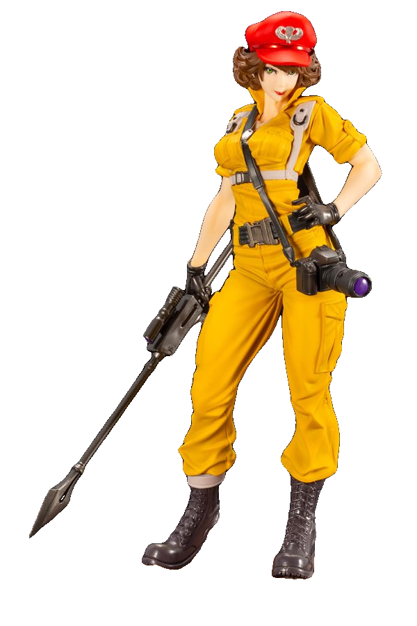 G.I. JOE LADY JAYE CANARY ANN COLOR BISHOUJO STATUE