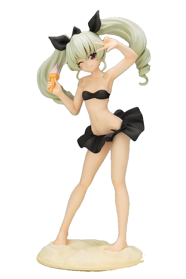 GIRLS UND PANZER DER FILM ANCHOVY SWIMSUIT VER. ANI*STATUE
