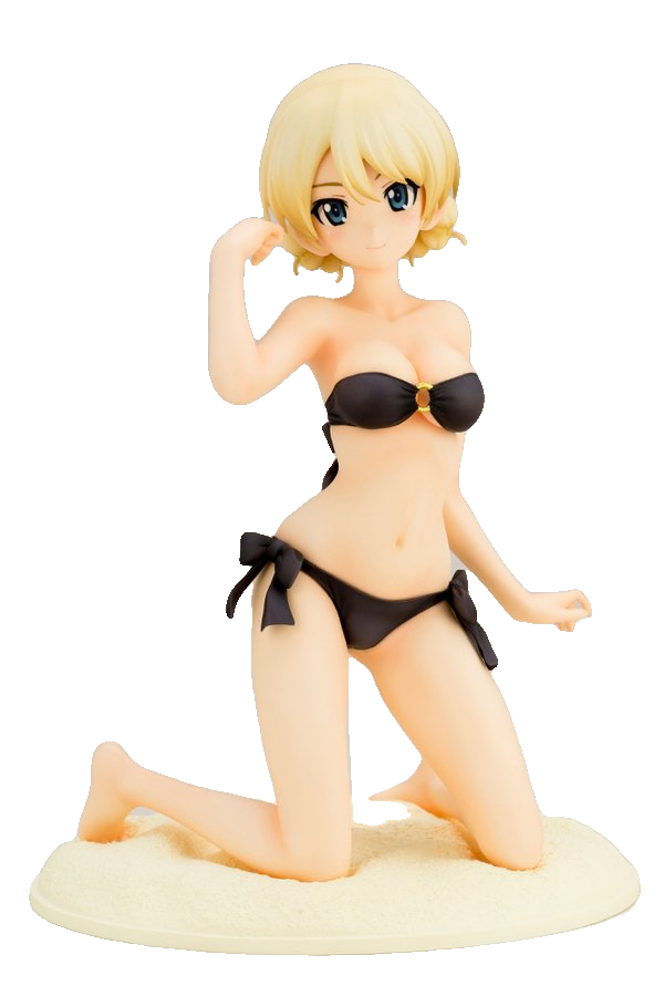 GIRLS UND PANZER DER FILM DARJEELING SWIMSUIT VER. ANI*STATUE