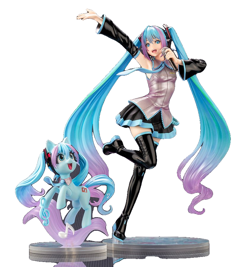 Hatsune Miku feat. MY LITTLE PONY BISHOUJO STATUE