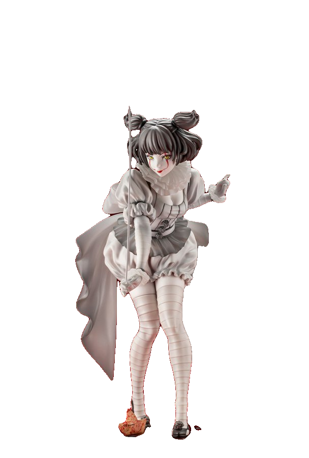IT (2017) PENNYWISE MONOCHROME Ver. BISHOUJO STATUE