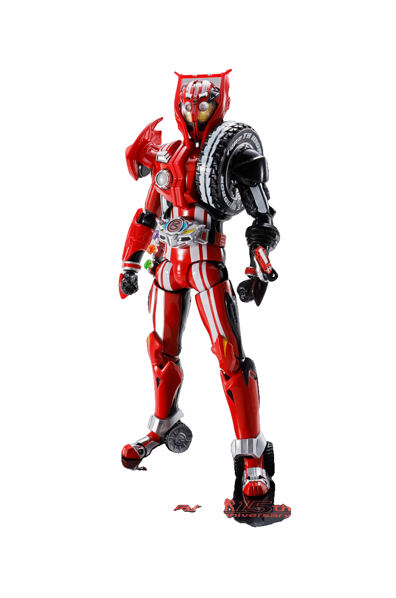 KAMEN RIDER DRIVE Type Tridoron Tire Kakimazeer Set -S.H.Figuarts 15th anniversary Ver.- [Lottery sale].