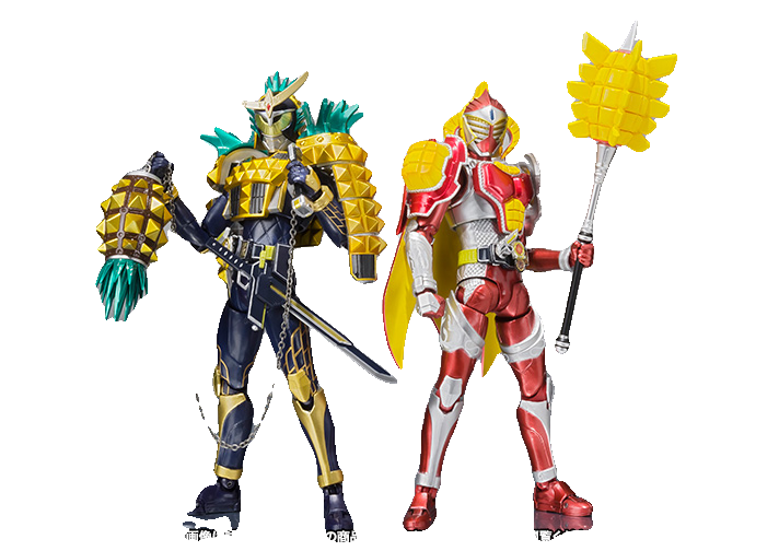 Kamen Rider Gaim Pine Arms & Kamen Rider Baron Mango Arms Set