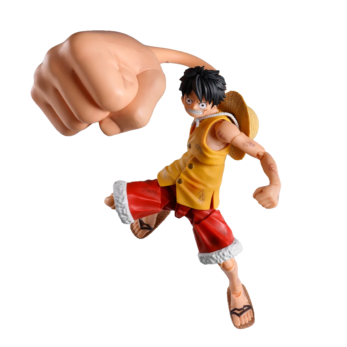 MONKEY.D.LUFFY -MARINEFORD- "GEAR 3" OPTION PARTS SET
