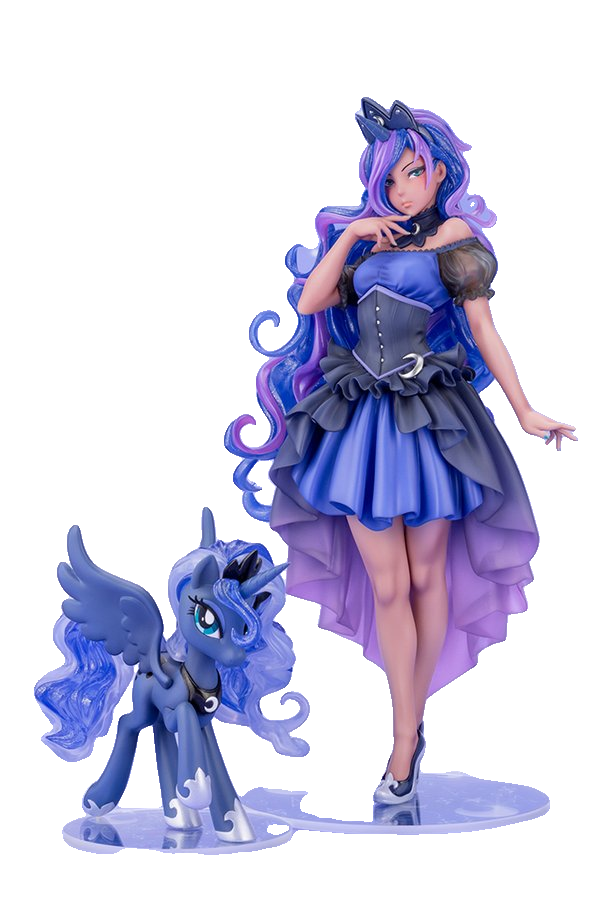 MY LITTLE PONY PRINCESS LUNA BISHOUJO STATUE