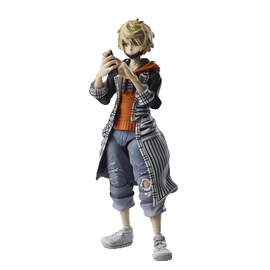 NEO THE WORLD ENDS WITH YOU BRING ARTS ACTION FIGURE - RINDO