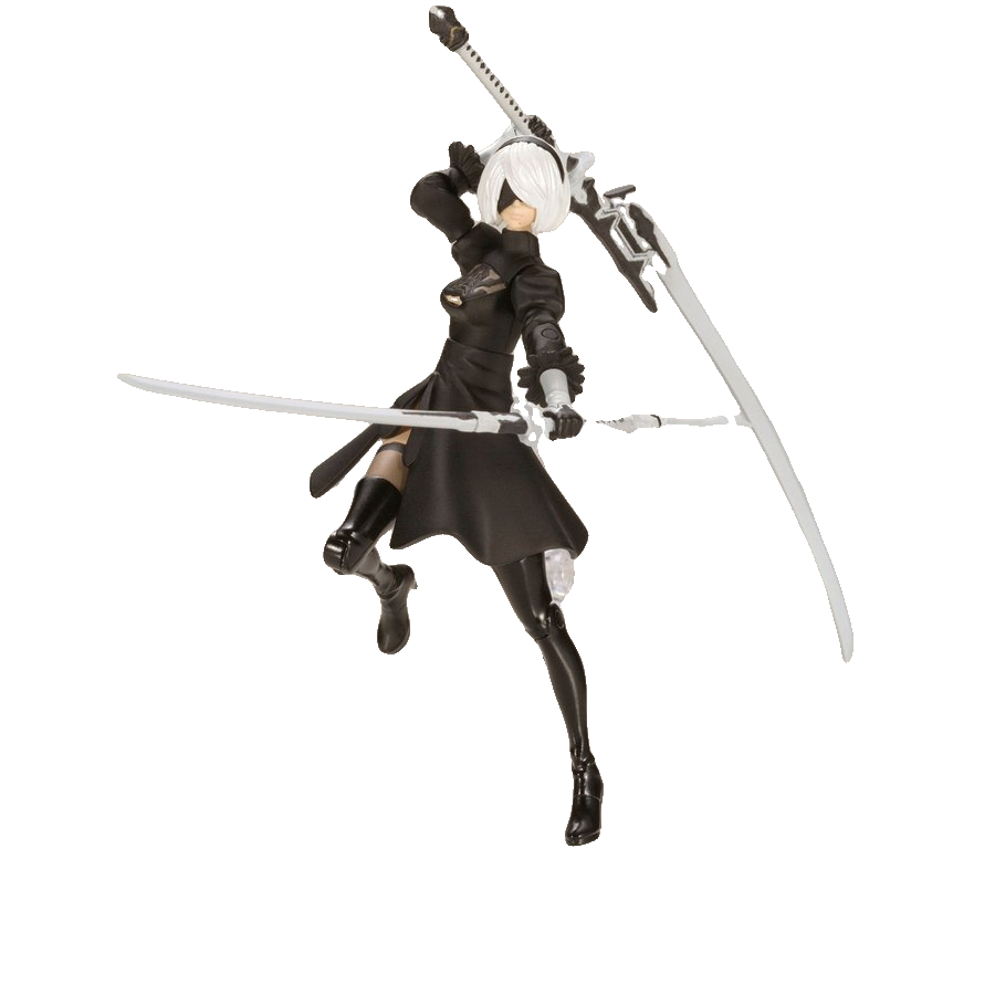 NIER:AUTOMATA PLASTIC MODEL KIT - 2B & 9S