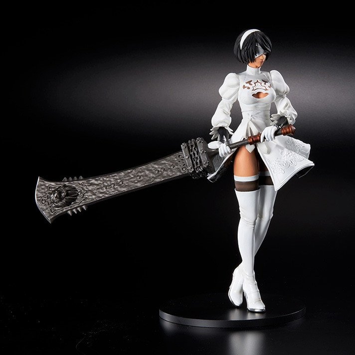 NIER:AUTOMATA STATUETTE - 2B (YORHA NO. 2 TYPE B) 2P COLOR VER. - (FIGURE)