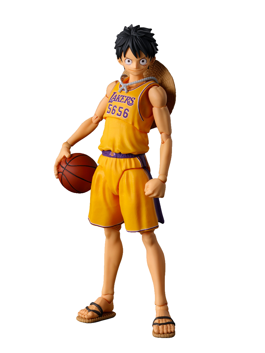 ONE PIECE×NBA MONKEY.D.LUFFY-LOS ANGELES LAKERS ver.-