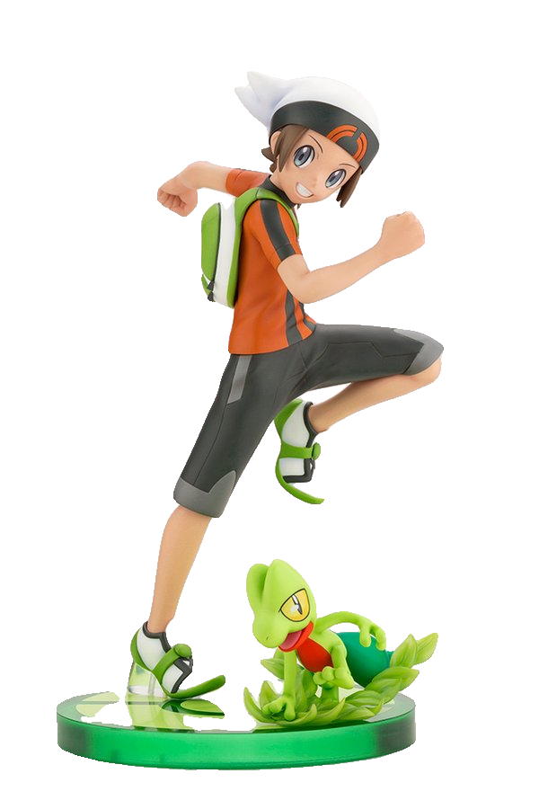 Pokémon Brendan with Treecko ARTFX J STATUE