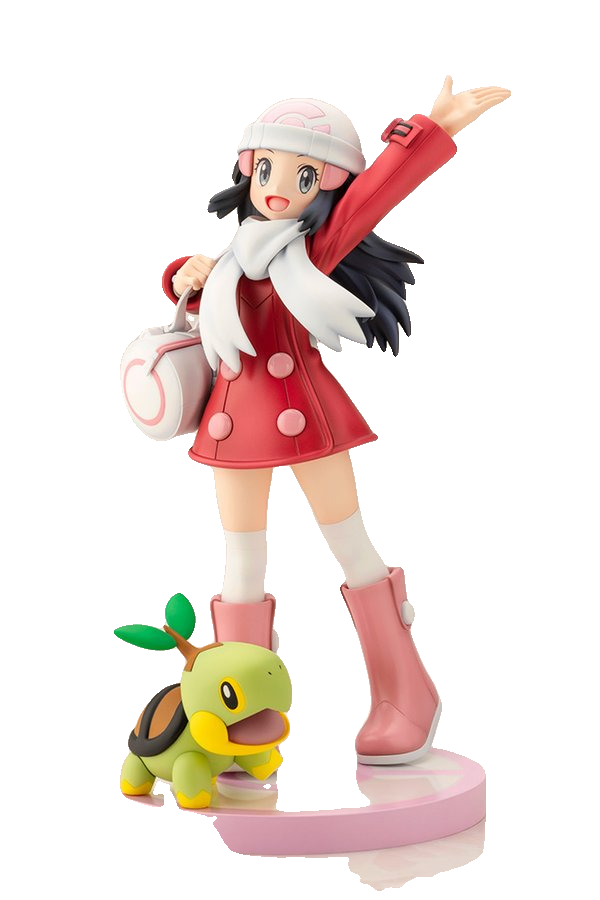 Pokémon Dawn with Turtwig ARTFX J STATUE