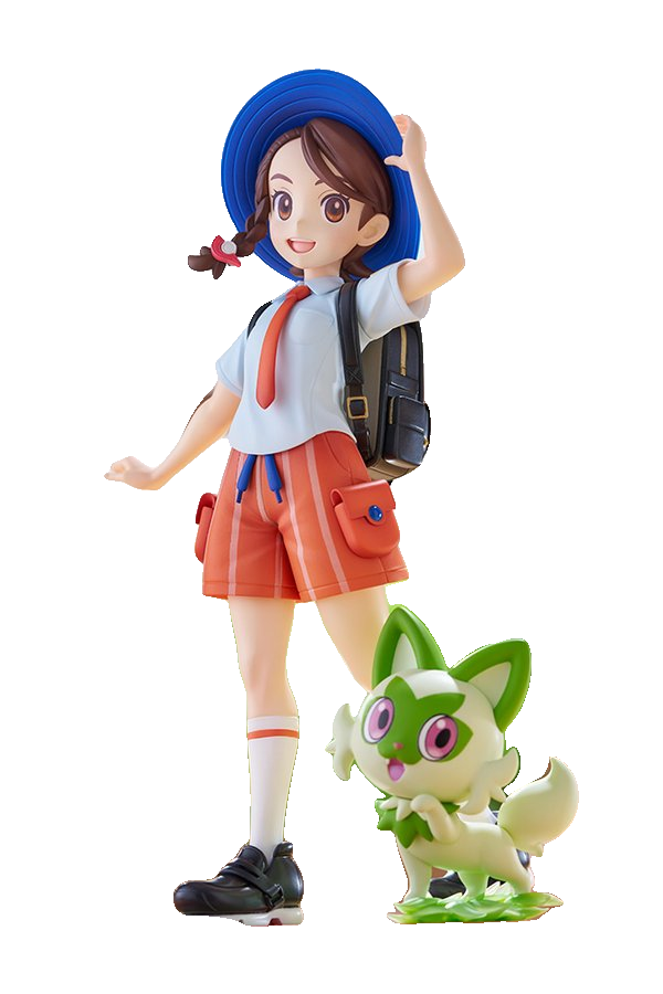 Pokémon Juliana with Sprigatito ARTFX J STATUE