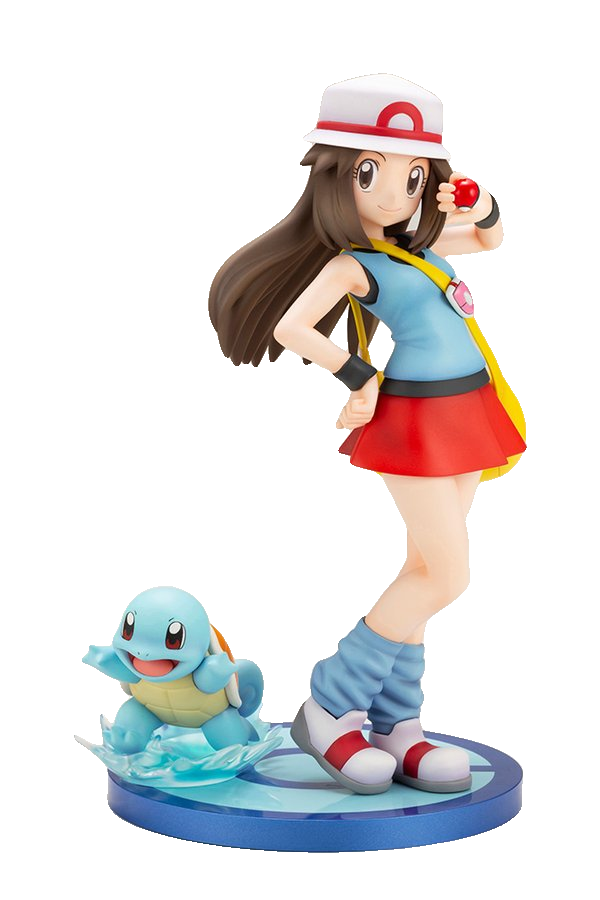 Pokéｍon LEAF with ZENIGAME ARTFX STATUE