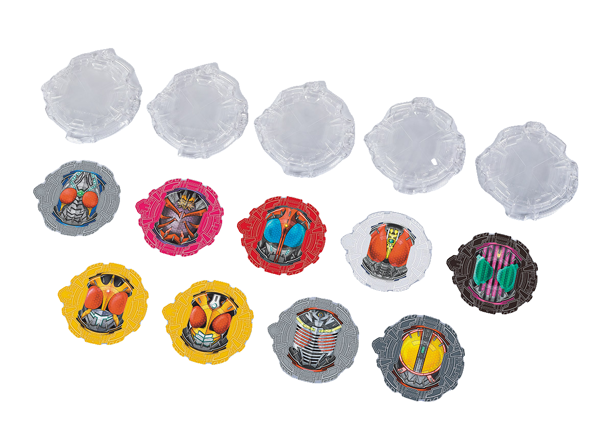 Ride watch type pedestal set - Heisei rider early term -