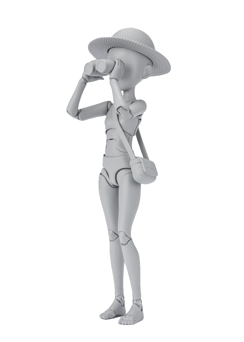 S.H.Figuarts BODY CHAN -KEN SUGIMORI- Edition (Gray Color Ver.)