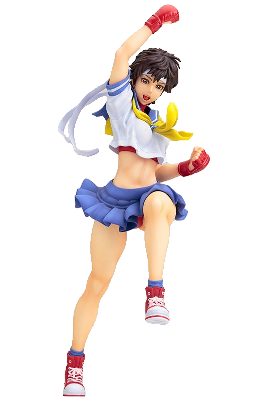 STREET FIGHTER SAKURA BISHOUJO STATUE