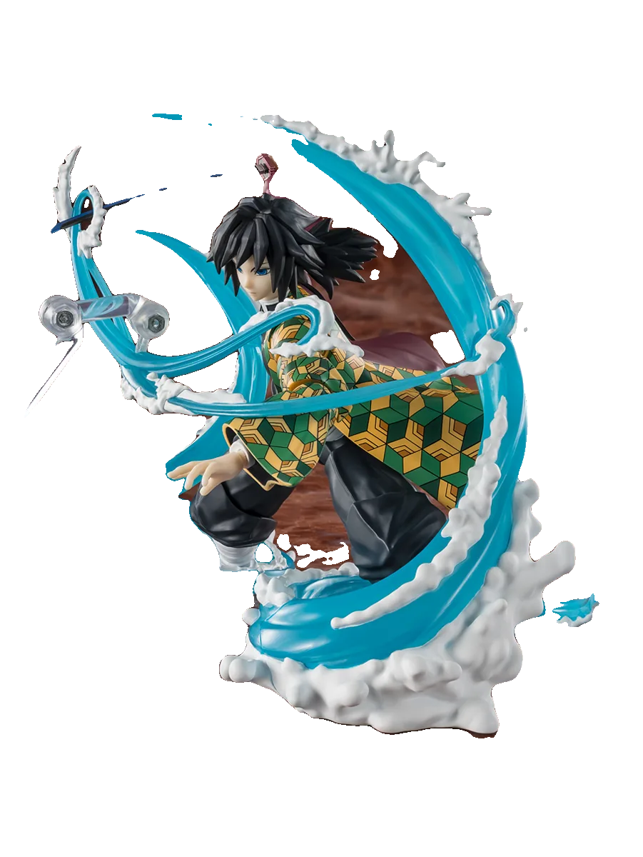 Tanjiro Kamado and Giyu Tomioka Water Breathing Effect Set