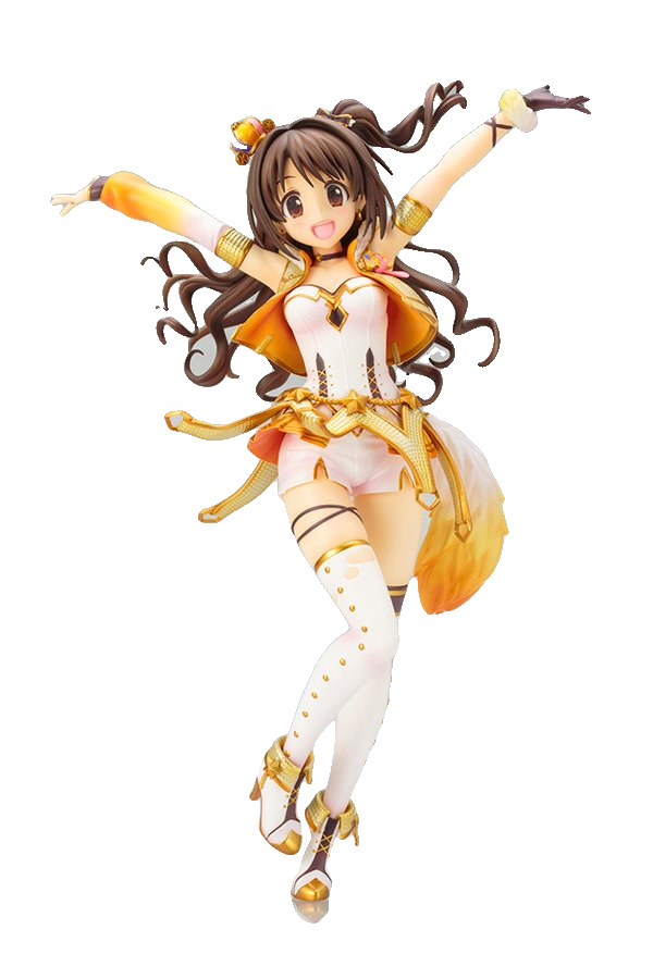 THE IDOLM@STER CINDERELLA GIRLS UZUKI SHIMAMURA PARTY TIME GOLD VERSION ANI*STATUE