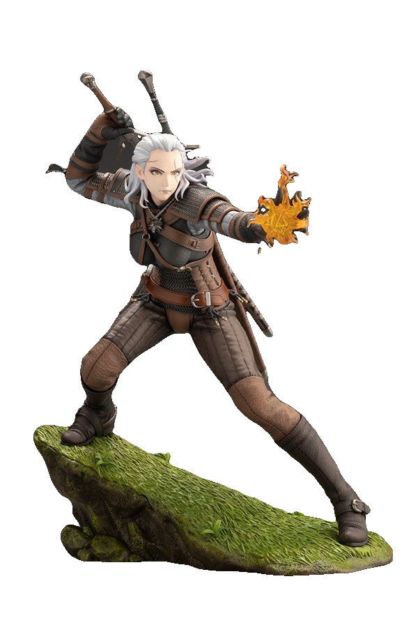 THE WITCHER GERALT BISHOUJO STATUE