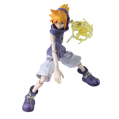 THE WORLD ENDS WITH YOU THE ANIMATION BRING ARTS ACTION FIGURE - NEKU SAKURABA