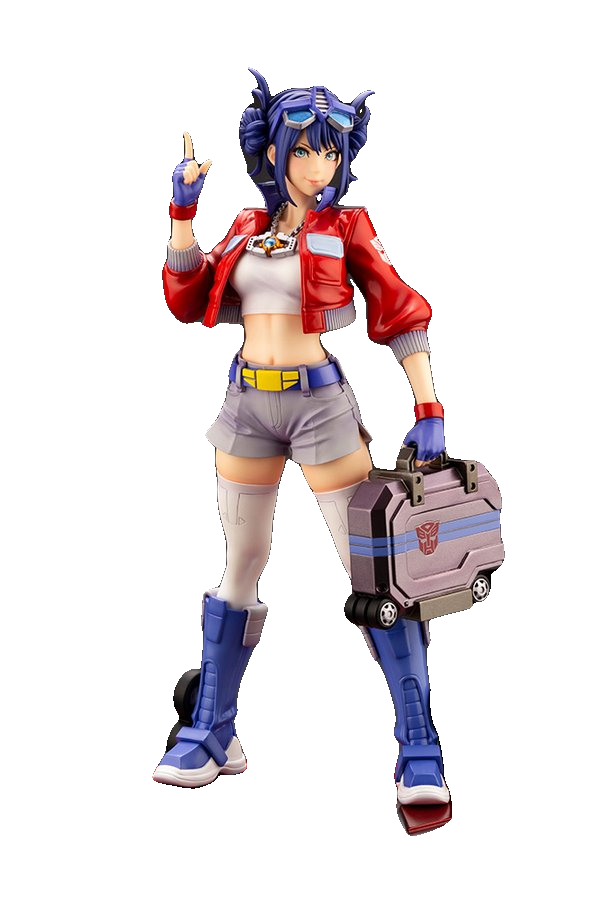 TRANSFORMERS OPTIMUS PRIME DELUXE EDITION BISHOUJO STATUE