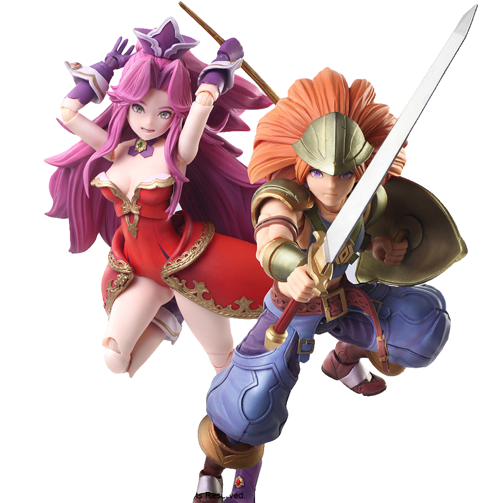 TRIALS OF MANA BRING ARTS ACTION FIGURE - DURAN & ANGELA
