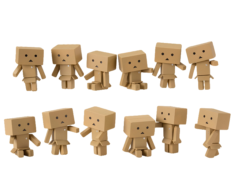YOTSUBA&! WAI WAI DANBOARD MINI FIGURE