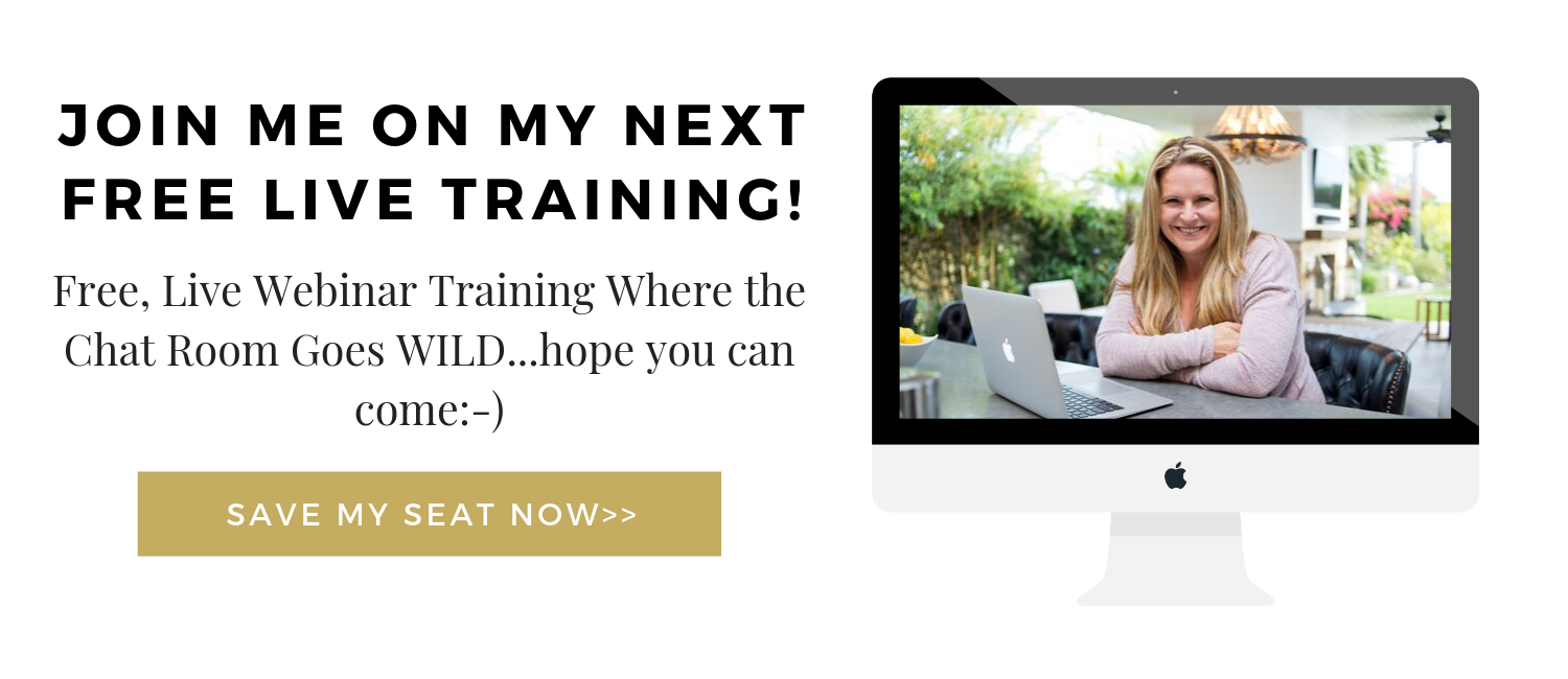 Join me on my next free live training!