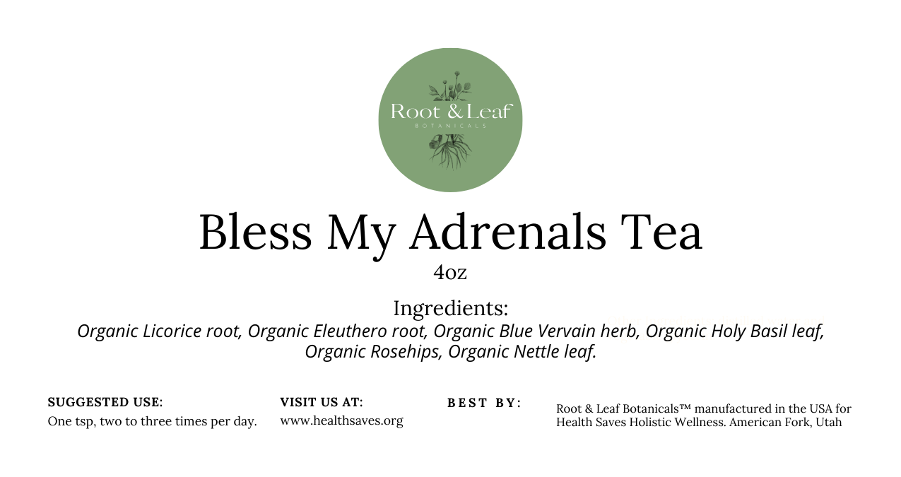 Bless My Adrenals Tea