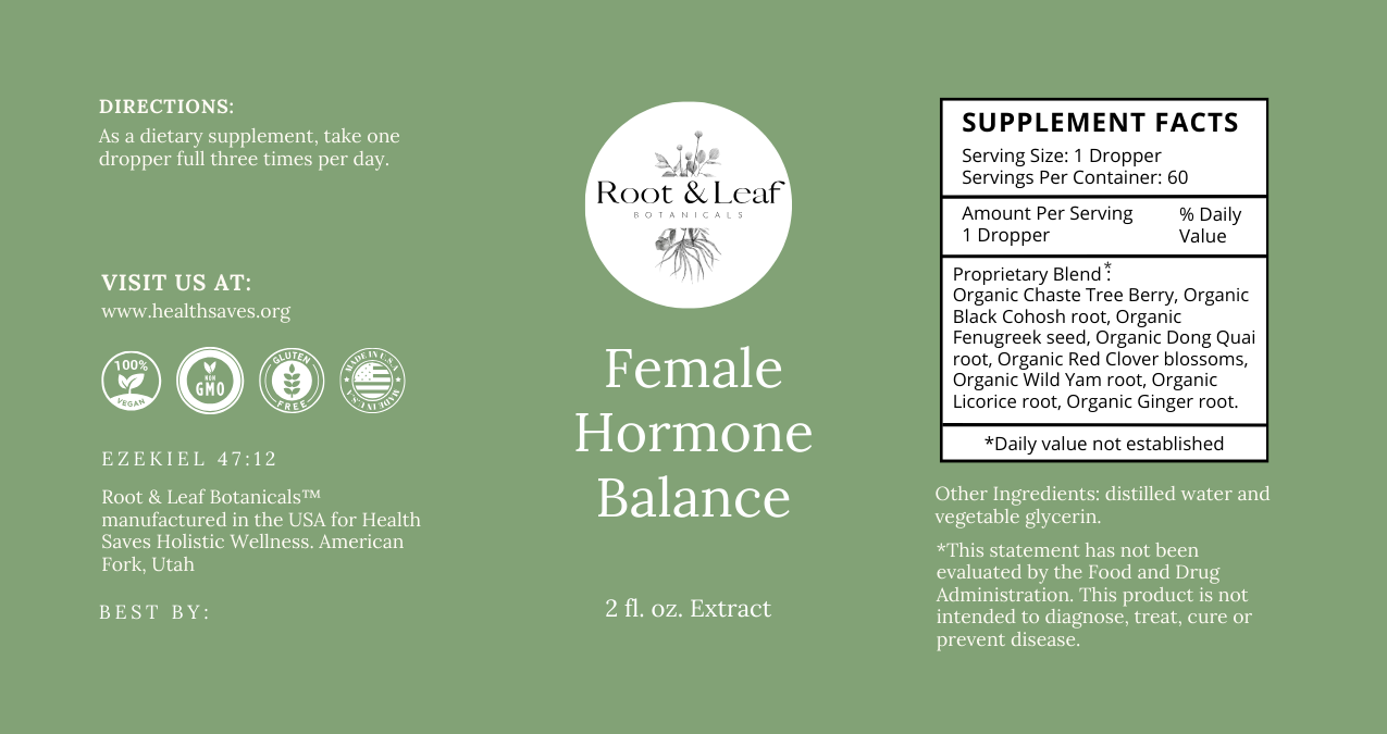 Female Hormone Balance Glycerin Extract