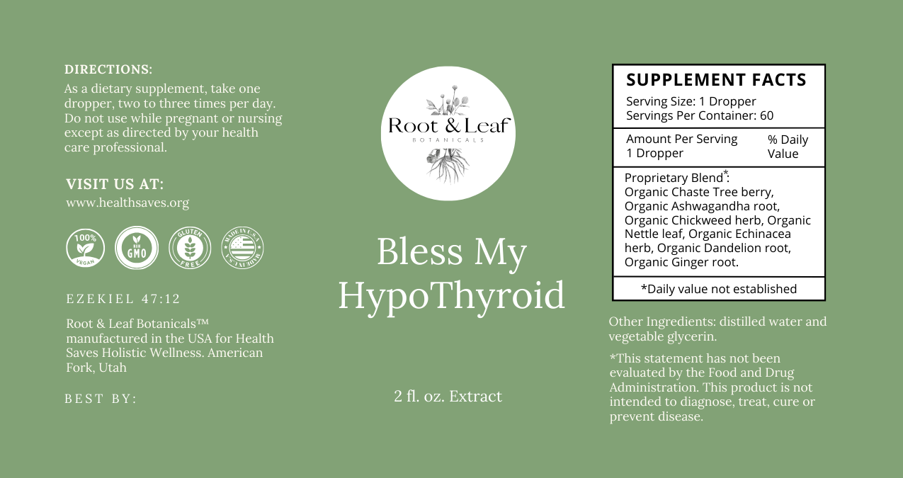 Bless My HypoThyroid Glycerin Extract