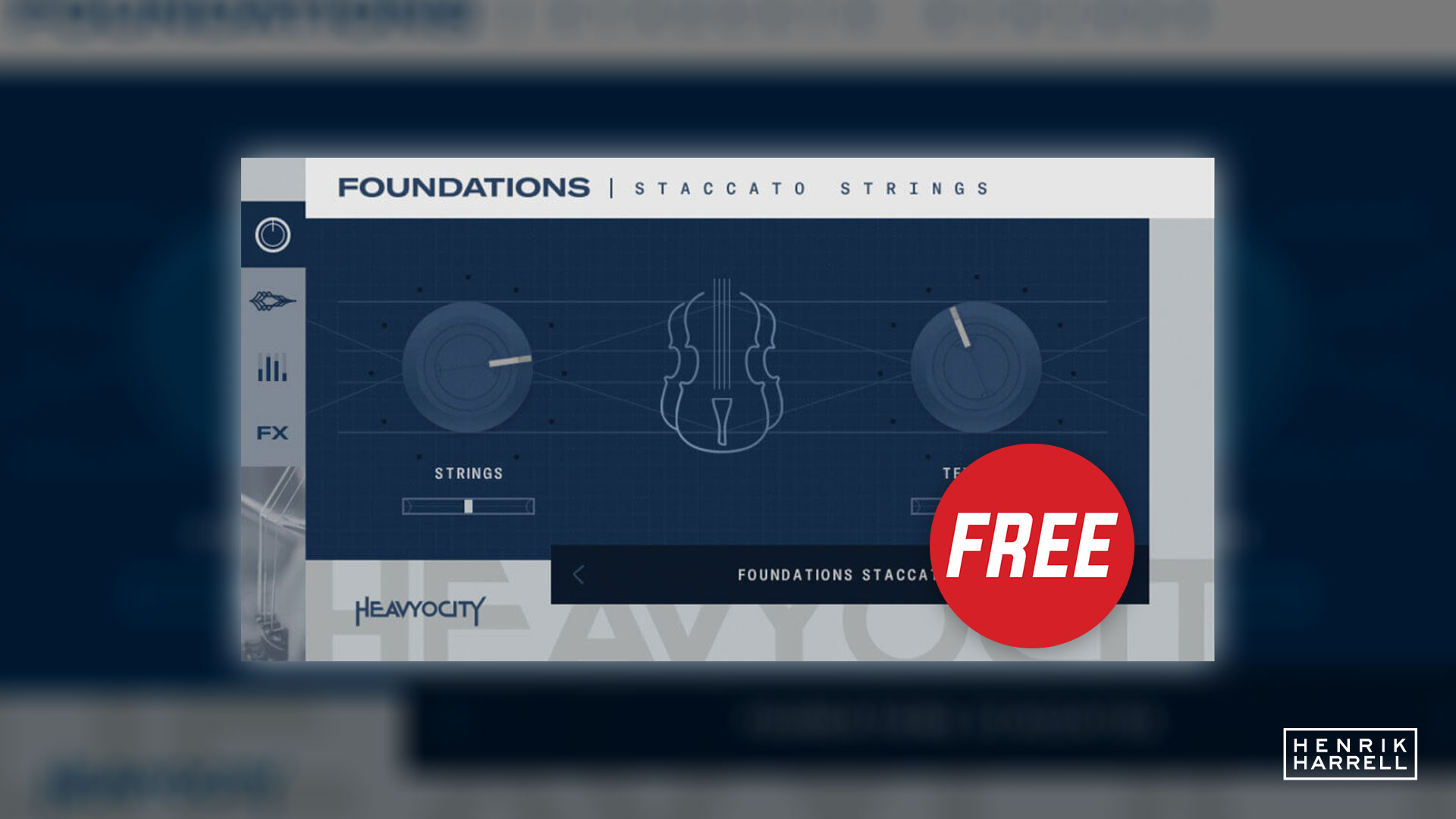 Heavyocity Releases a New Free Kontakt Library: Foundations Staccato Strings