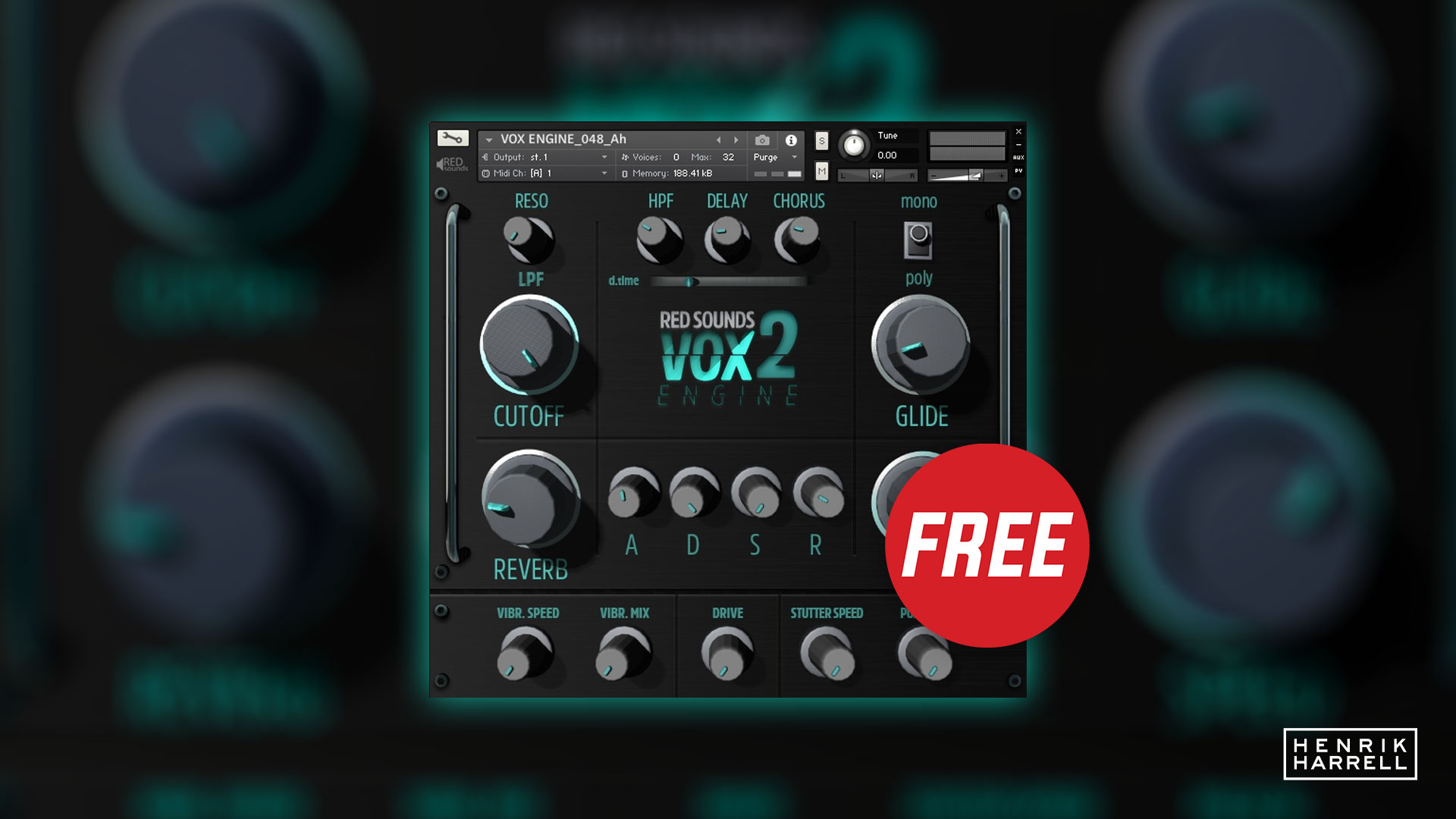 Vox Engine 2 by Red Sounds is FREE at VST Alarm !