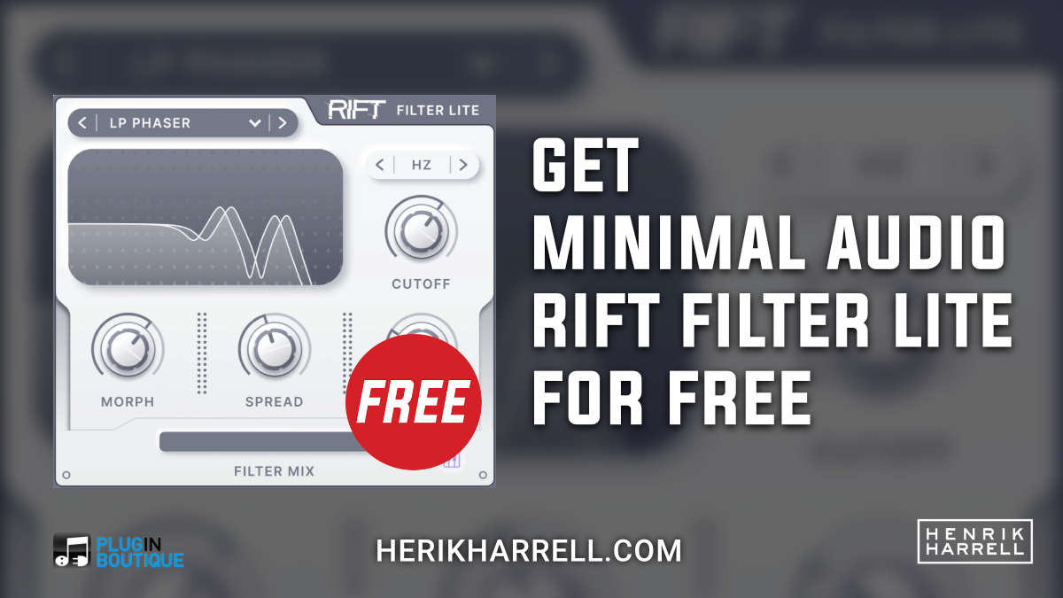 Get Minimal Audio Rift Filter Lite for FREE