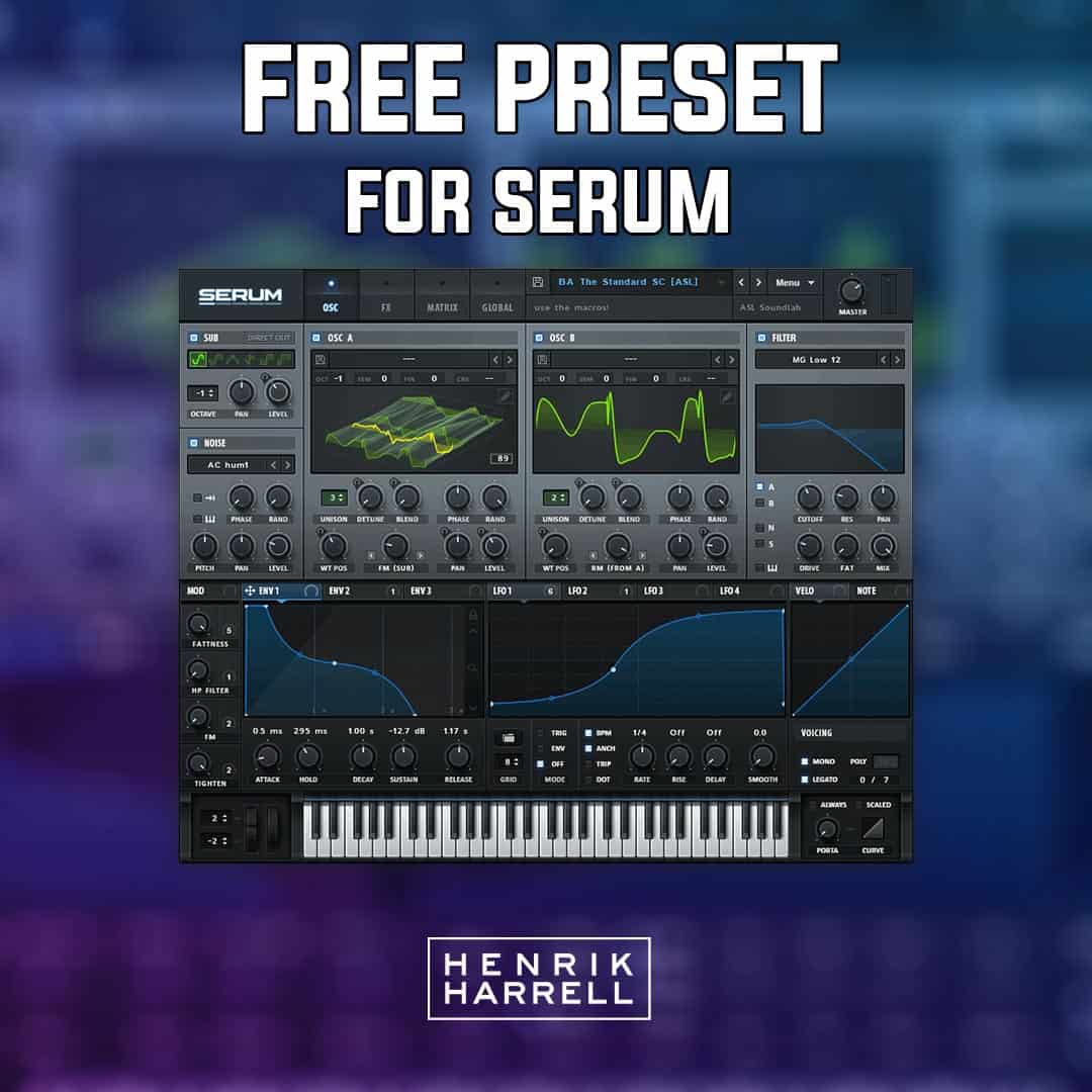 Free EDM Serum Preset