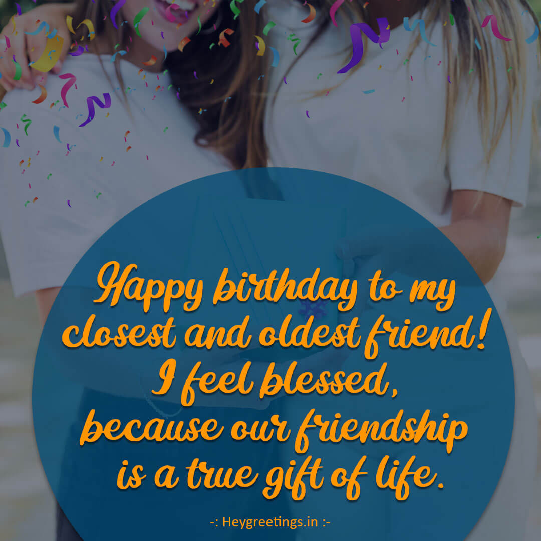 Birthday Wishes for Best Friend - Hey Greetings