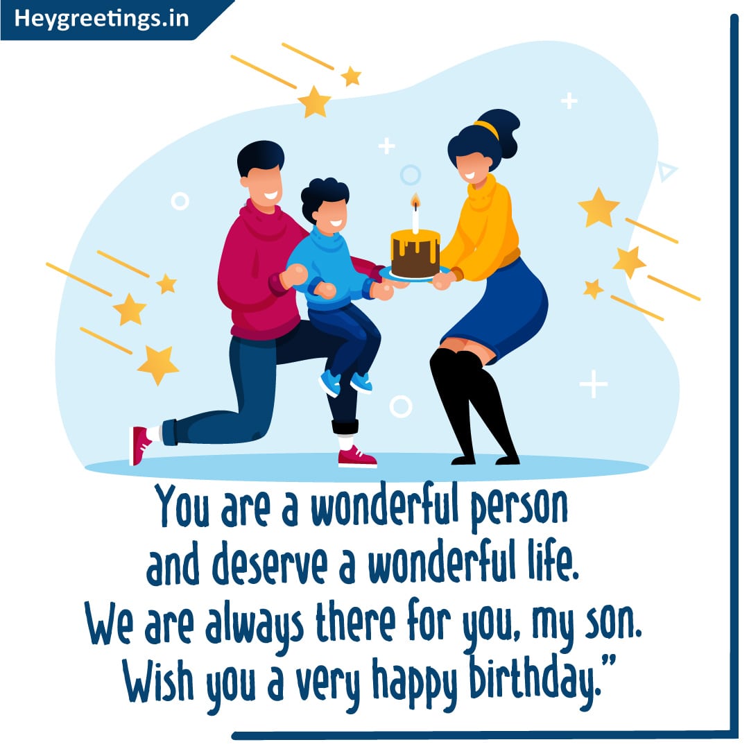 Birthday Wishes For Son - Hey Greetings