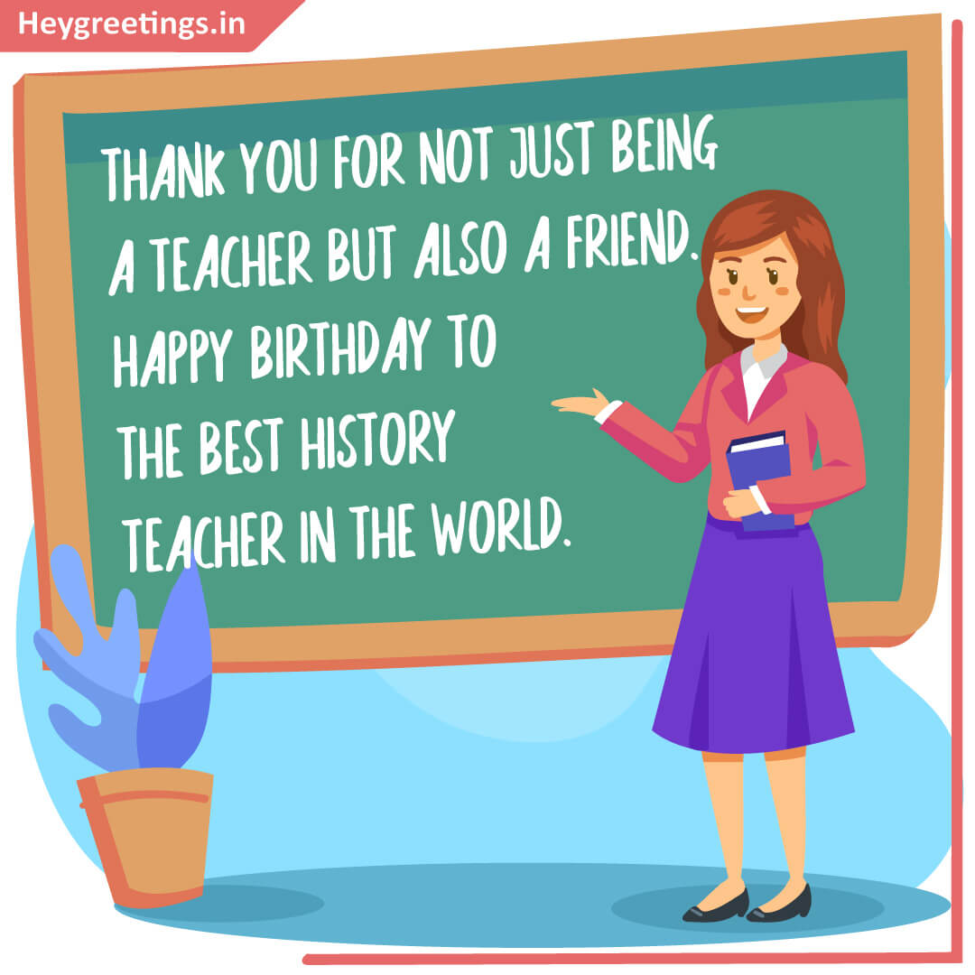 Birthday Wishes For Teacher - Hey Greetings