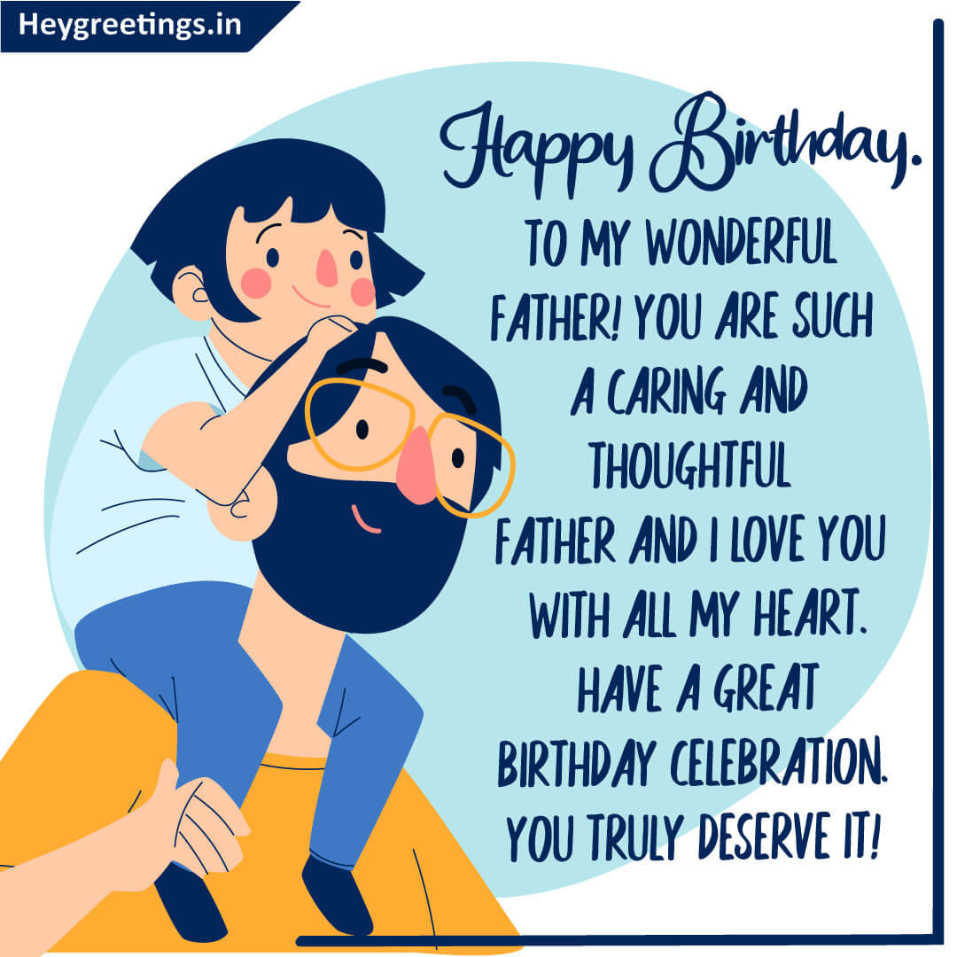 Birthday Wishes For Father - Hey Greetings