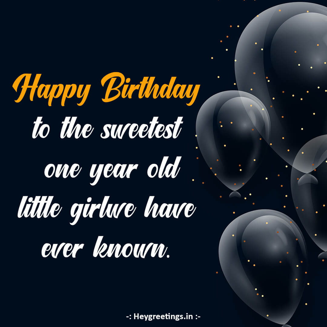 First Birthday Wishes - Hey Greetings