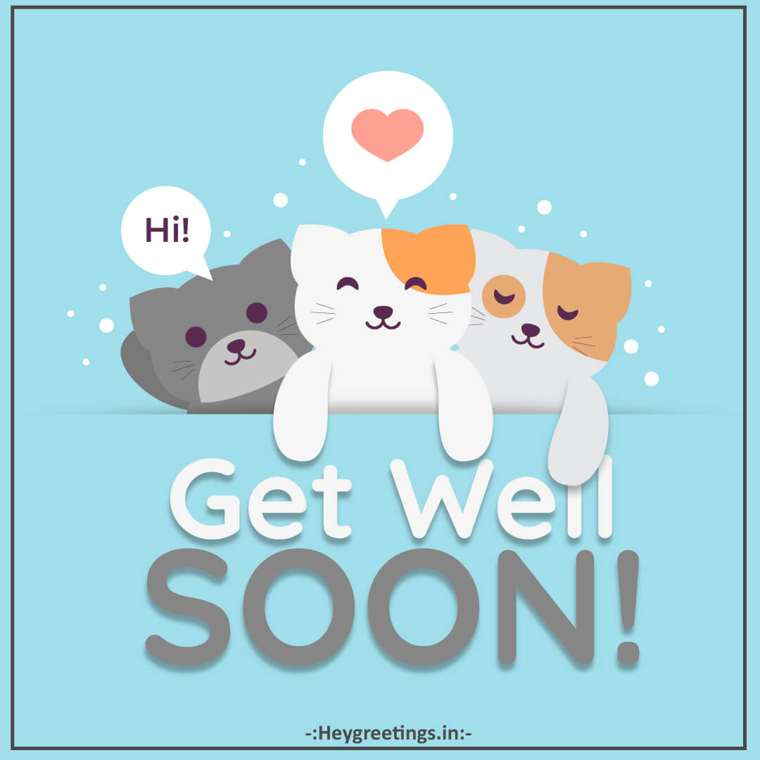 Get well soon wishes/messages