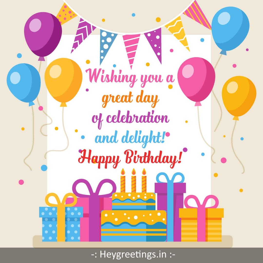 Short Birthday wishes - Hey Greetings